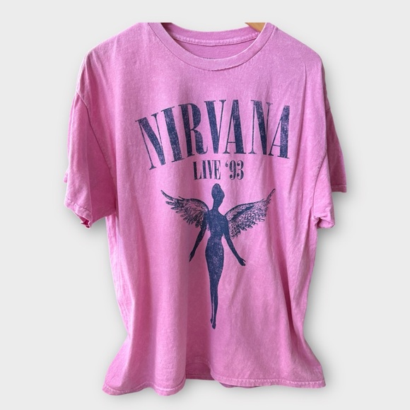 Nirvana “In Utero Live ‘93” Tour Tee – XL (BNWOT, Distressed Flaw) - Picture 2 of 7